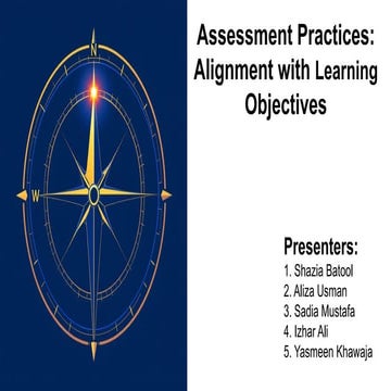 Achieving constructive alignment | PPTX
