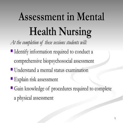 Assessment 1 Batomi 2009 Ppt | PPT