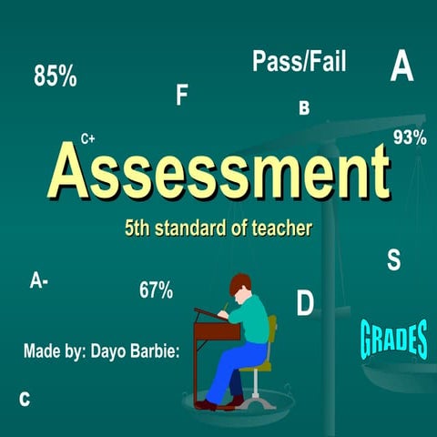 5th standard of teacher Assessment 