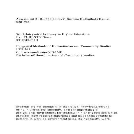 Work integrated learning for TVET institutions in Kenya | PDF