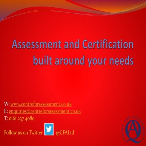Assessment and certification built around your needs - Top 50 Tips for Achiev...
