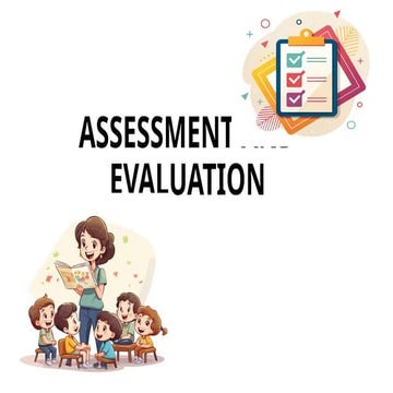 Differences between assessment and evaluation | PPTX