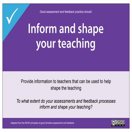 Assessment and Feedback printable cards