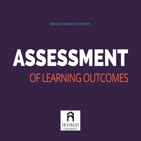 Assessment at Franklin University