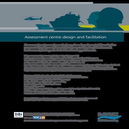 Assessment centre design and facilitation