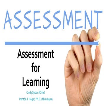 Assessment for Learning [RELO Andes Webinar]