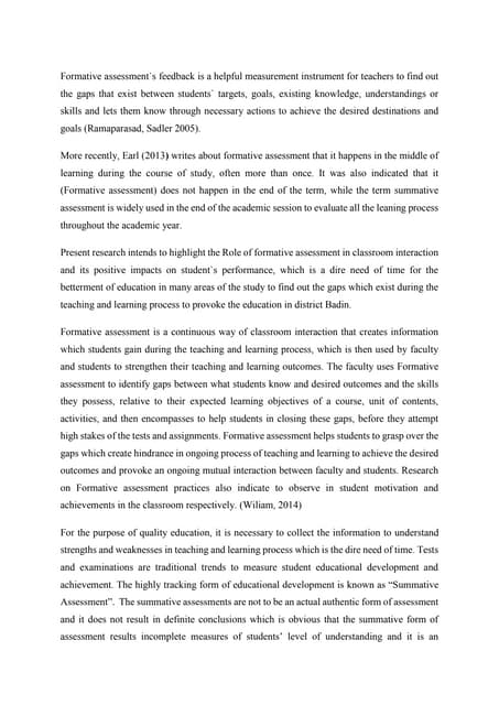 Assessment in education problems causes policy frame