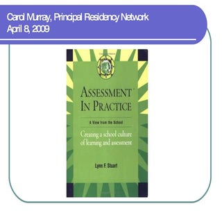 Assessment In Practice Presentation