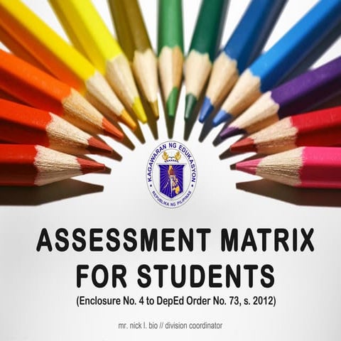 Assessment matrix