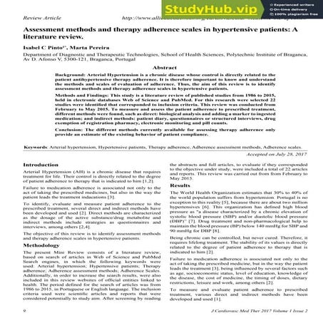 medication adherence reporting scale for | PDF