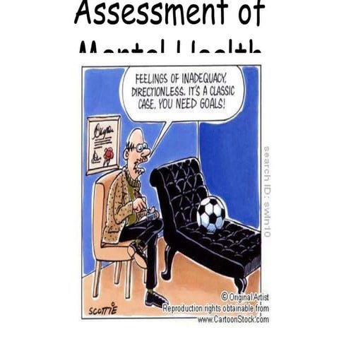 Assessment Of Mental Health