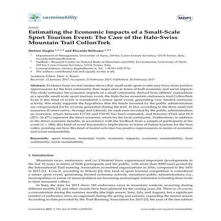 Assessment of micro events sustainability-09-00343