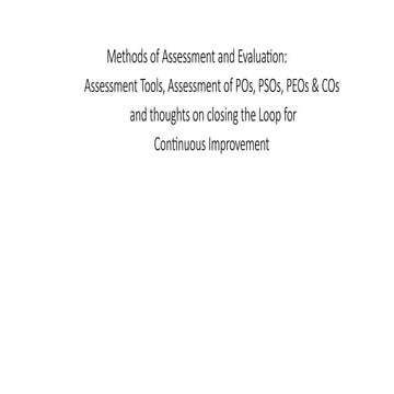 assessment of PO,PSO.pptx PEO COS .IMPROVMENT PROGRAM