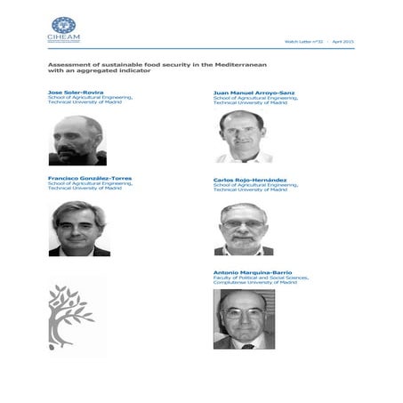 Assessment of sustainable food security