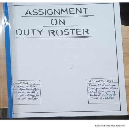 assessment on duty roster.pdf
