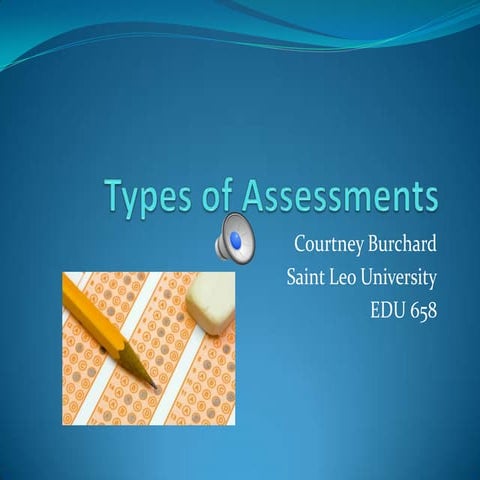 Assessment presentation