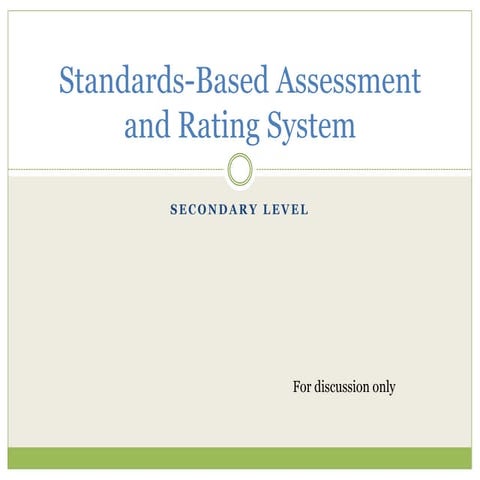 Assessment system k 2