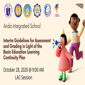 Assessment Tools and Resources in the New Normal Education