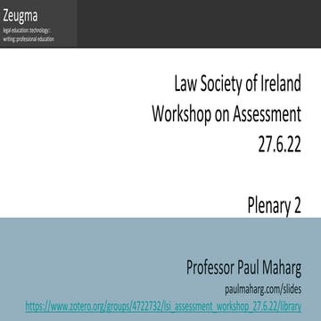 Assessment Workshop, Plenary 2.pptx