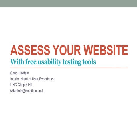 Remote Website Testing: How to Assess Your Website for Little or No Cost