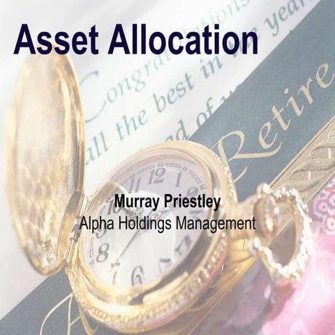 Asset allocation