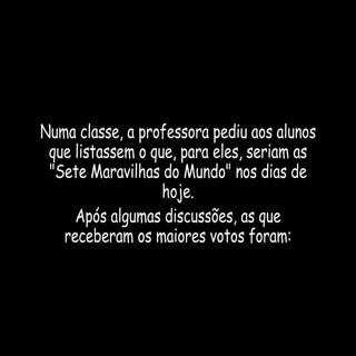 As Sete Maravilhas Som