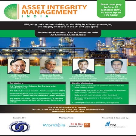 Asset Integrity Management Summit India