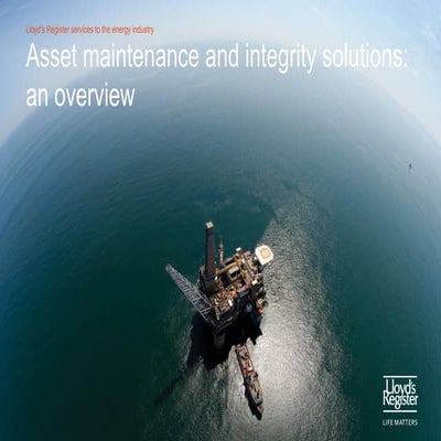 OTC: Asset maintenance and integrity solutions