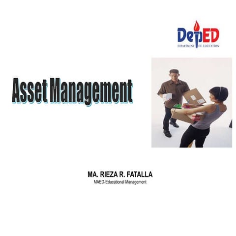 ASSET MANAGEMENT.pptx Educational management