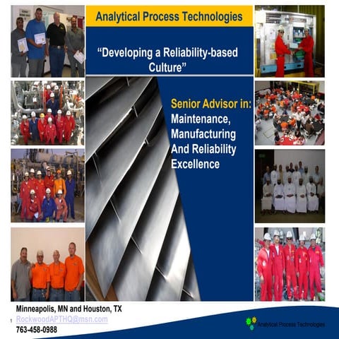 Asset management developing a reliability culture | PDF