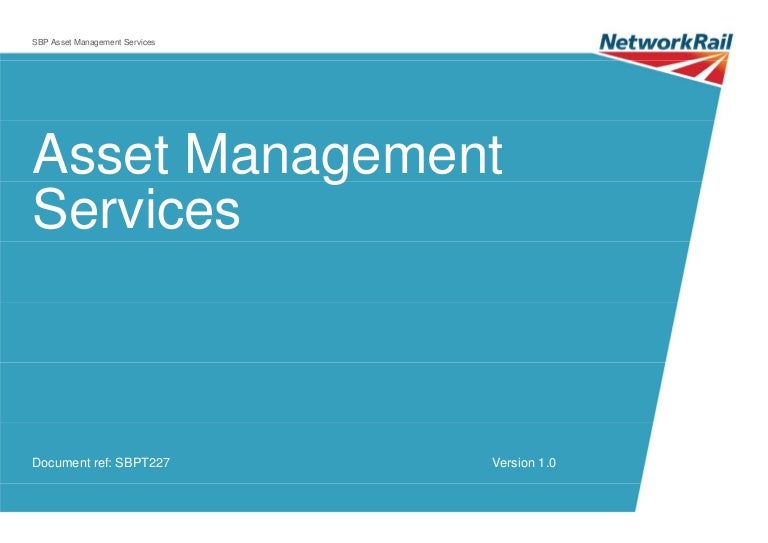 Asset management services