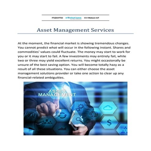Investment profiles | PPTX