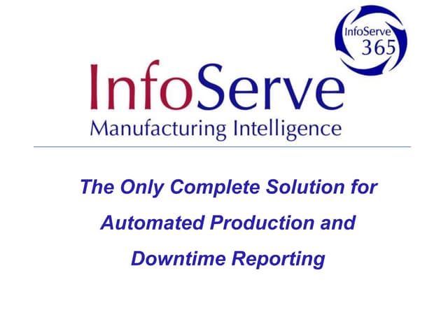 AssetManager - downtime and production reporting