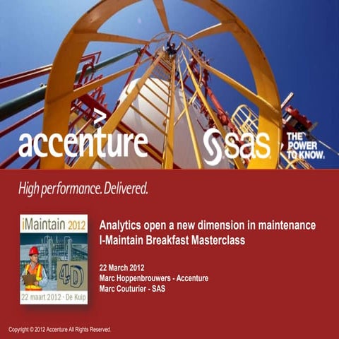 Asset Performance Management I Maintain 2012