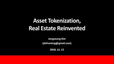 Asset tokenization Real Estate Reinvented