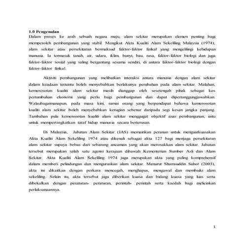 PEMBAKARAN TERBUKA & PENCEMARAN UDARA