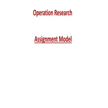 Assignment method | PPT