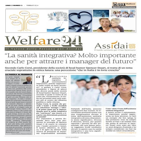 Assidai Welfare24 febbraio 2016