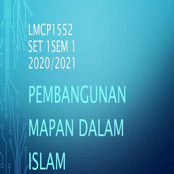Pembangunan mapan dalam islam 1 | PPTX