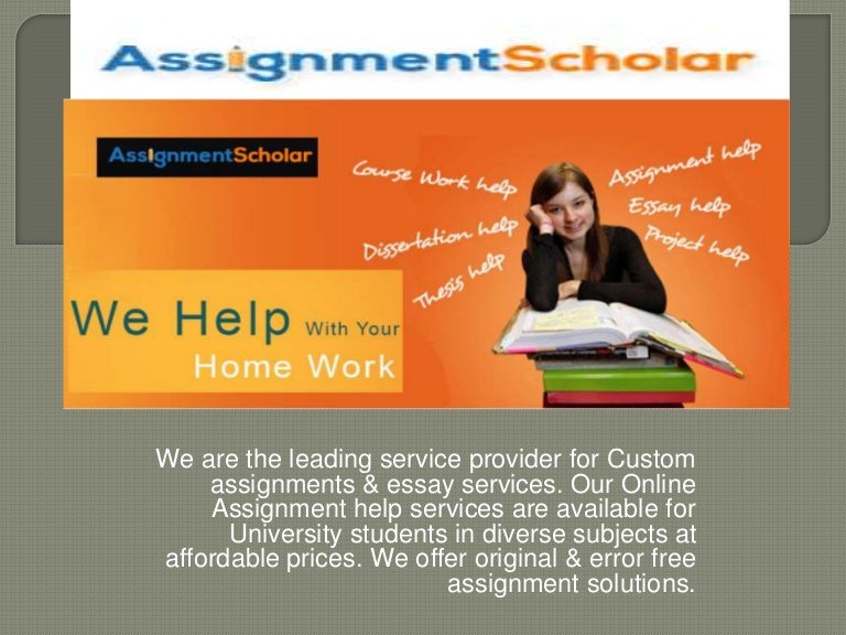 Master assignment help picture
