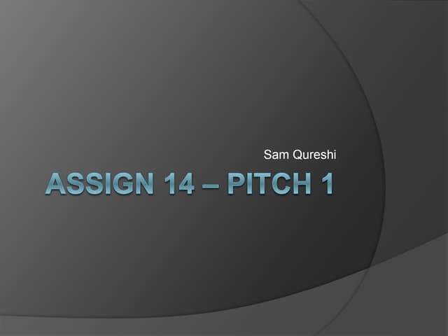 Assignment 14