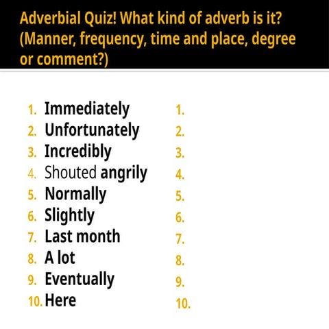 ASSIGNMEN OF ADVERBIAL PHRASES FOUR.pptx