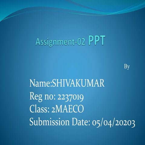 Assignment-02 PPT.pptx