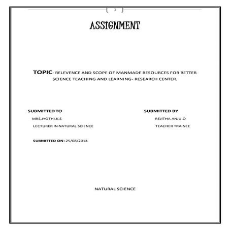 SCIENCE CENTRE architectural synopsis report | PDF