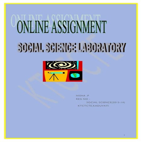PLANNING AND ORGANIZATION OF SOCIAL SCIENCE LABORATORY | PPTX
