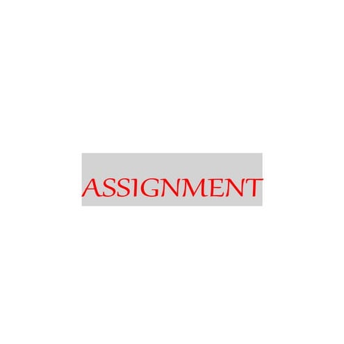 Assignment