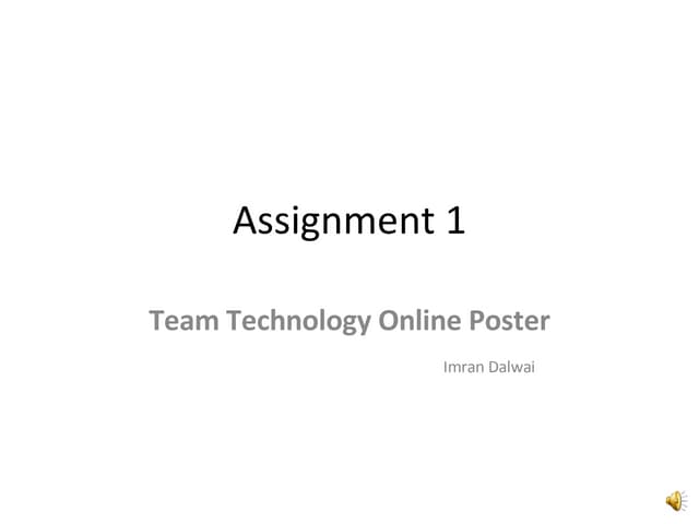 Collaborative Team Technologies
