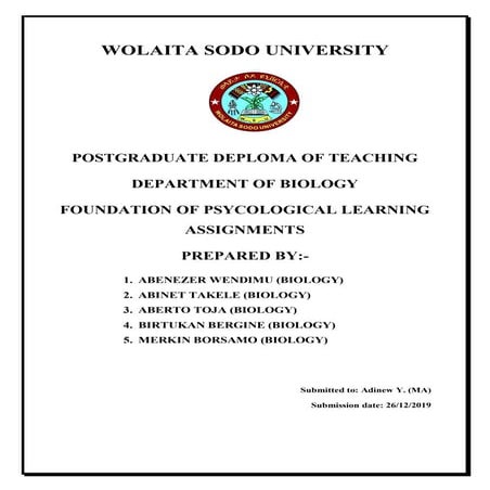 Nature and nurture, Piagot’s theory of cognitive development, Freud’s psychoa...