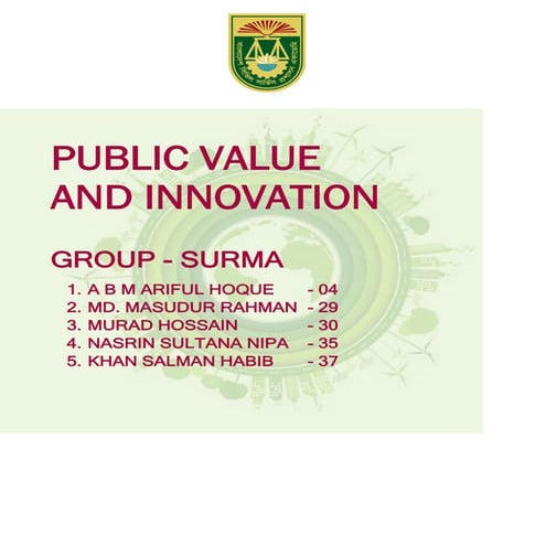Assignment - Public Value and Innovation.pdf