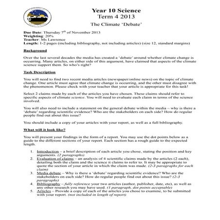 Observation script | DOC